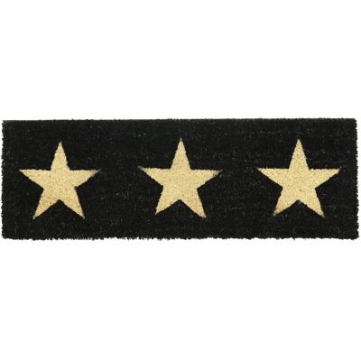 Relaxdays Felpudo de Coco con Estrellas - Alfombra de Entrada Relaxdays Felpudo de Coco con Estrellas - Alfombra de Entrada