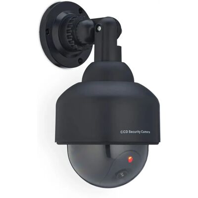 Relaxdays Täuschungskamera - Realistische Dummy Überwachungskamera mit LED, Innen/Außen - Schwarz Relaxdays Täuschungskamera - Realistische Dummy Überwachungskamera mit LED, Innen/Außen - Schwarz