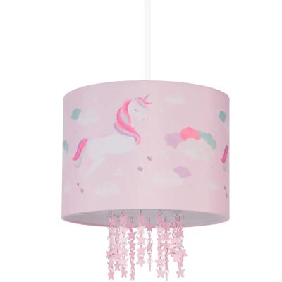 Relaxdays Einhorn Stern Deckenlampe - Kinderzimmer Deko Relaxdays Einhorn Stern Deckenlampe - Kinderzimmer Deko