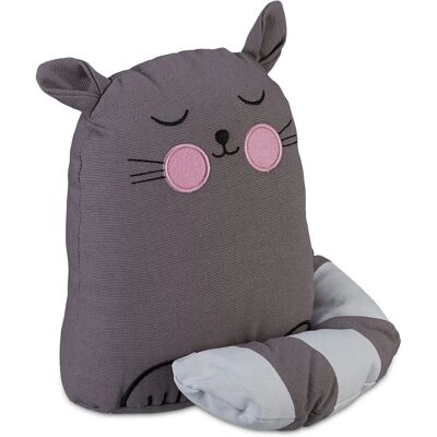 Relaxdays Gray Cat Door Stopper - Door Stopper Relaxdays Gray Cat Door Stopper - Door Stopper
