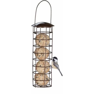 Relaxdays Mangiatoia per Uccelli - 31x8.5cm - Appesa, 4 Palline Relaxdays Mangiatoia per Uccelli - 31x8.5cm - Appesa, 4 Palline
