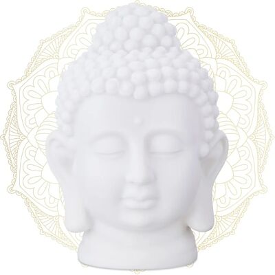 Relaxdays Buddha Kopf Figur - 17cm Zen Dekoration Relaxdays Buddha Kopf Figur - 17cm Zen Dekoration