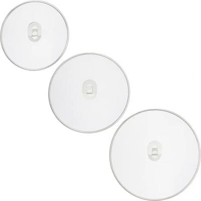 Relaxdays Stainless Steel Pan Splash Guard Set - Pot Type Relaxdays Stainless Steel Pan Splash Guard Set - Pot Type