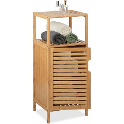 Relaxdays Mensola da Parete Bagno - Bambù Naturale Relaxdays Mensola da Parete Bagno - Bambù Naturale