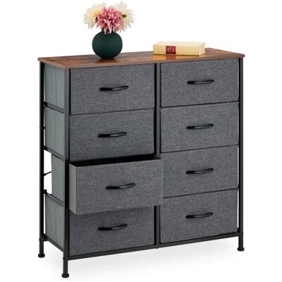 Relaxdays 81,5x80x30cm Kommode - Industrieller Stil Relaxdays 81,5x80x30cm Kommode - Industrieller Stil