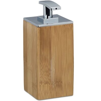 RELAXDAYS Bamboo Soap Dispenser Set - 2 pcs, 225 ml RELAXDAYS Bamboo Soap Dispenser Set - 2 pcs, 225 ml
