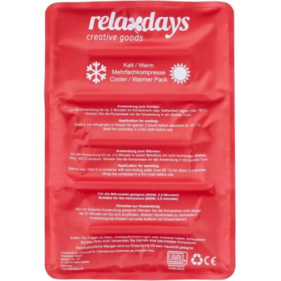 RELAXDAYS Eisgelkissen - Kälte/Wärme-Therapiekissen 25x36cm RELAXDAYS Eisgelkissen - Kälte/Wärme-Therapiekissen 25x36cm