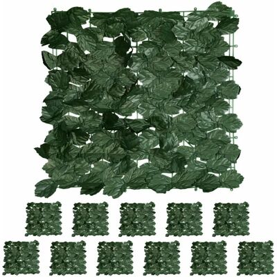 Relaxdays Gartenzaun - Künstliche Efeu Sichtschutz Relaxdays Gartenzaun - Künstliche Efeu Sichtschutz