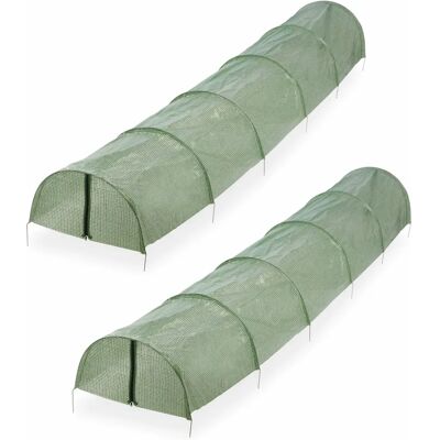 Relaxdays 2.9m Garden Tunnel - Green Relaxdays 2.9m Garden Tunnel - Green