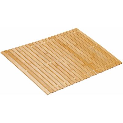 Relaxdays 10045619 Bamboo Bath Mat - Non-slip Bathroom Rug Relaxdays 10045619 Bamboo Bath Mat - Non-slip Bathroom Rug