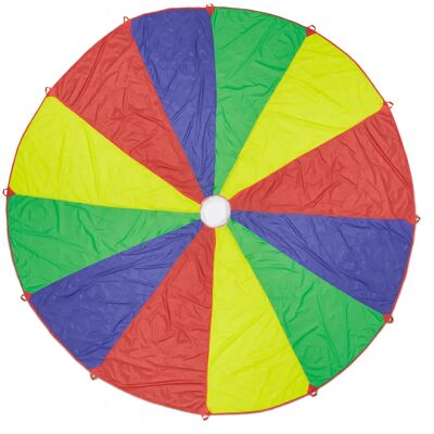 Relaxdays Kolorowy Parasol, Ø 6 m, 12 uchwytów, Zabawa na zewnątrz Relaxdays Kolorowy Parasol, Ø 6 m, 12 uchwytów, Zabawa na zewnątrz