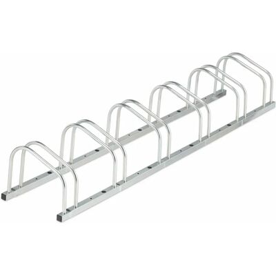 Relaxdays Bicycle Holder - Supports 6 Bikes, Indoor/Outdoor Relaxdays Bicycle Holder - Supports 6 Bikes, Indoor/Outdoor