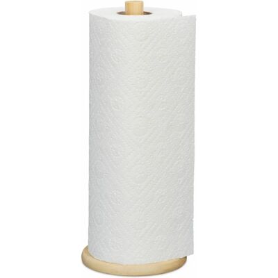 Relaxdays Bambus Küchenpapierhalter - Vertikaler Rollenhalter - Natur - Küchenorganizer - Arbeitsplattenzubehör Relaxdays Bambus Küchenpapierhalter - Vertikaler Rollenhalter - Natur - Küchenorganizer - Arbeitsplattenzubehör