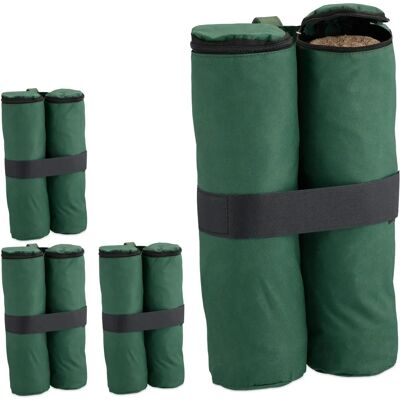 Relaxdays Zeltgewichte Set aus 4 - Wasserfestes Oxford-Gewebe Relaxdays Zeltgewichte Set aus 4 - Wasserfestes Oxford-Gewebe