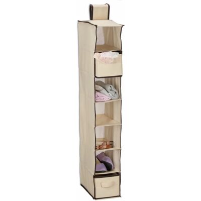 Relaxdays 10045952 Beige Hängande Garderobsorganisator - Garderob Relaxdays 10045952 Beige Hängande Garderobsorganisator - Garderob