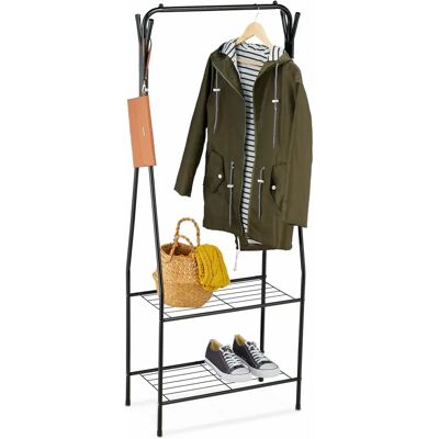 Relaxdays - Modelo 10045957 - Perchero Negro Relaxdays - Modelo 10045957 - Perchero Negro