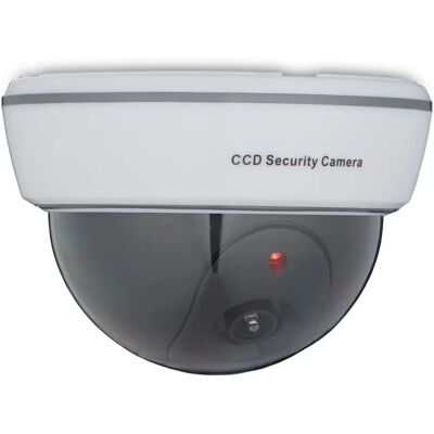 Relaxdays Fake Security Camera Set - 4 Dummy Dome Cameras for Indoor/Outdoor Deterrence Relaxdays Fake Security Camera Set - 4 Dummy Dome Cameras for Indoor/Outdoor Deterrence