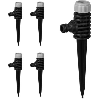 Relaxdays Tuinsproeiers Set - 5 Sprayers, tot 30 m², bereik 6 m Relaxdays Tuinsproeiers Set - 5 Sprayers, tot 30 m², bereik 6 m