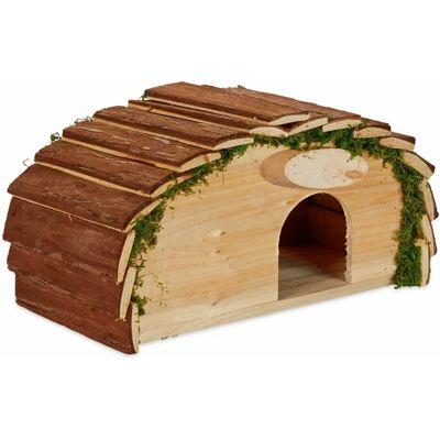 Relaxdays - 10046787 - Naturlig granträ - 18 x 34 x 17 cm - Hus för smådjur Relaxdays - 10046787 - Naturlig granträ - 18 x 34 x 17 cm - Hus för smådjur