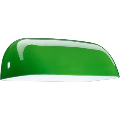 Relaxdays Modelo - Pantalla de lámpara de vidrio verde Relaxdays Modelo - Pantalla de lámpara de vidrio verde