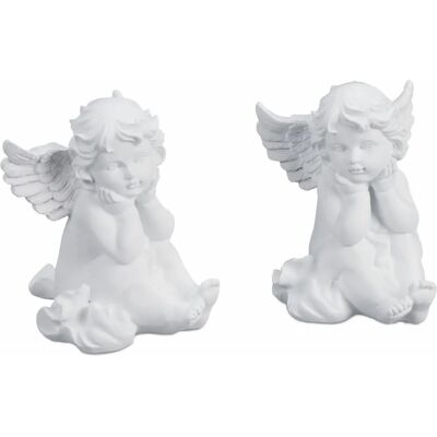 Relaxdays 10047238 Garden Statue - Weatherproof Angel Set Relaxdays 10047238 Garden Statue - Weatherproof Angel Set