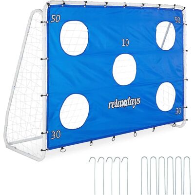 Relaxdays Tragbares Fußballtor mit Präzisionsnetz - Sportausrüstung Relaxdays Tragbares Fußballtor mit Präzisionsnetz - Sportausrüstung