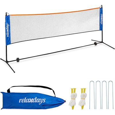 Relaxdays - Verstellbares Badmintonnetz - Sport & Strand Relaxdays - Verstellbares Badmintonnetz - Sport & Strand