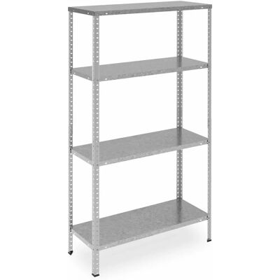 Relaxdays Steel Shelf - 4 Tier Adjustable Garage Rack Relaxdays Steel Shelf - 4 Tier Adjustable Garage Rack