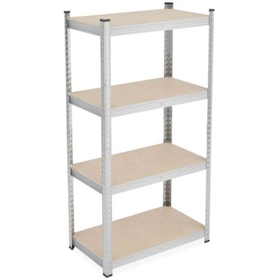 Relaxdays Metallregal Schwerlast, 200kg, Verstellbar, Zinkstahl - Regal Relaxdays Metallregal Schwerlast, 200kg, Verstellbar, Zinkstahl - Regal
