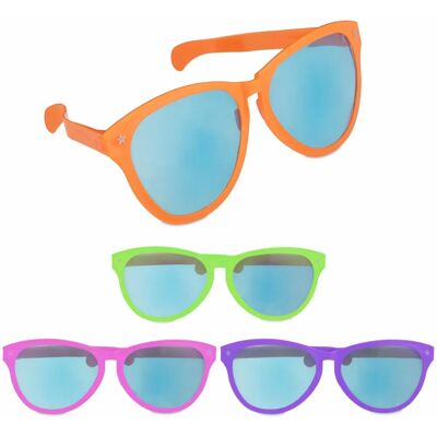 Relaxdays 10047558 Verkleidung Requisit - Bunte Riesenbrille-Set Relaxdays 10047558 Verkleidung Requisit - Bunte Riesenbrille-Set