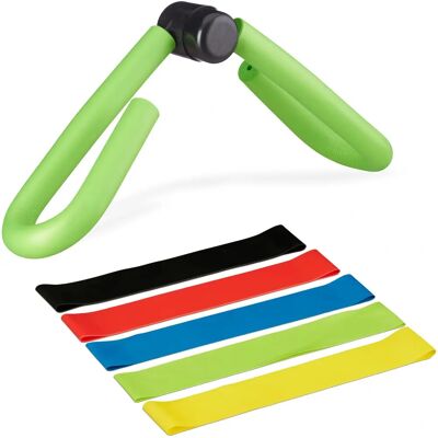 RELAXDAYS Model Wielofunkcyjny trener ud z 5 taśmami fitness - Sprzęt sportowy RELAXDAYS Model Wielofunkcyjny trener ud z 5 taśmami fitness - Sprzęt sportowy