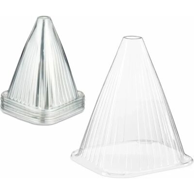 Relaxdays 10047866 cold frame/greenhouse - Set of 32 transparent PVC plant covers Relaxdays 10047866 cold frame/greenhouse - Set of 32 transparent PVC plant covers