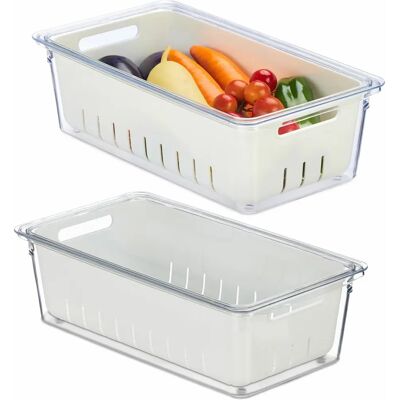 Relaxdays White Rectangular Food Storage Container - Food Storage Container Relaxdays White Rectangular Food Storage Container - Food Storage Container