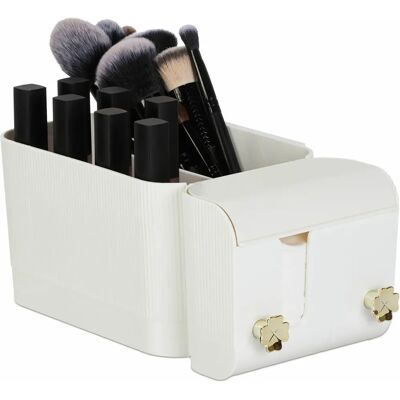 Relaxdays 10047931 Make-up Organizer - Wandmontage, 4 Fächer Relaxdays 10047931 Make-up Organizer - Wandmontage, 4 Fächer