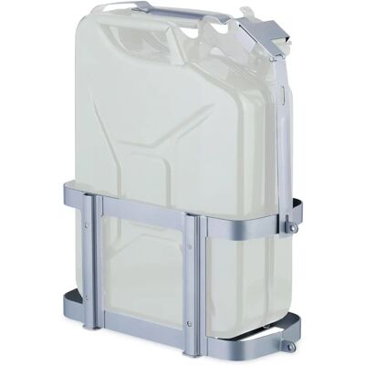 Relaxdays Kraftstoffkanisterhalter – 10/20 l, Eisen, Grau - Auto & Motorrad Relaxdays Kraftstoffkanisterhalter – 10/20 l, Eisen, Grau - Auto & Motorrad