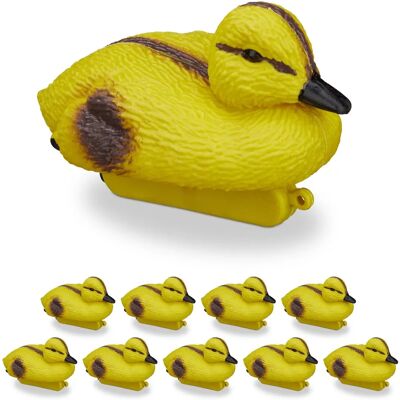 Relaxdays 10 Patos de estanque - Garden Decoration Figurines Relaxdays 10 Patos de estanque - Garden Decoration Figurines