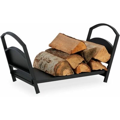 Relaxdays Cesto de Leña de Acero - Soporte Plegable para Interior Relaxdays Cesto de Leña de Acero - Soporte Plegable para Interior