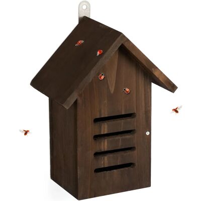 Relaxdays Insectenhotel - Schuilplaats voor Lieveheersbeestjes in Tuin of Balkon Relaxdays Insectenhotel - Schuilplaats voor Lieveheersbeestjes in Tuin of Balkon