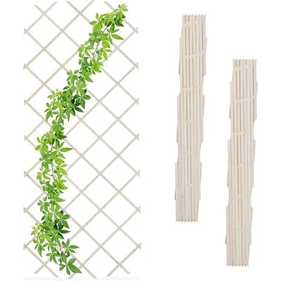 Relaxdays Set de 3 Rejas Plegables - 180x90 cm - Soportes para Plantas Trepadoras Relaxdays Set de 3 Rejas Plegables - 180x90 cm - Soportes para Plantas Trepadoras