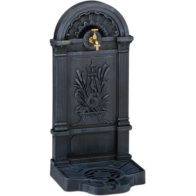 Relaxdays Antike Gartenbrunnen - Schlangen-Design - 82,5x32x33 cm Relaxdays Antike Gartenbrunnen - Schlangen-Design - 82,5x32x33 cm