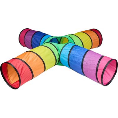 Túnel de Juego Multicolor Relaxdays - Túnel de Juego Túnel de Juego Multicolor Relaxdays - Túnel de Juego