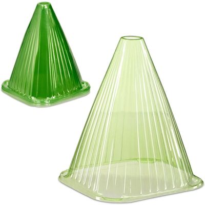 Relaxdays - PVC Dome 22x19x19 - Green - 22x19x19 cm - Plant cover dome Relaxdays - PVC Dome 22x19x19 - Green - 22x19x19 cm - Plant cover dome