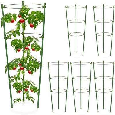 Relaxdays Planten Accessoires - Set van 6 Steunen voor Kleine Planten Relaxdays Planten Accessoires - Set van 6 Steunen voor Kleine Planten