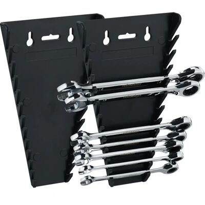 Relaxdays Gereedschapskoffer - Magnetische schroefsleutelhangers Relaxdays Gereedschapskoffer - Magnetische schroefsleutelhangers
