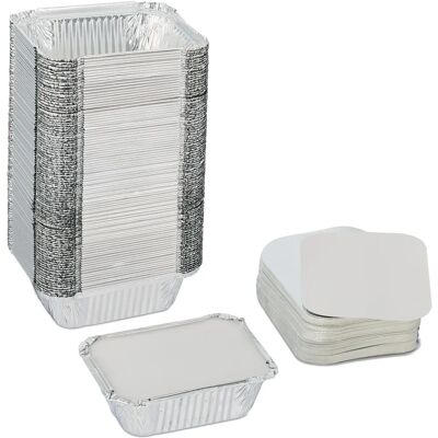 Relaxdays 10050004 Silver Aluminium - Food Container Relaxdays 10050004 Silver Aluminium - Food Container
