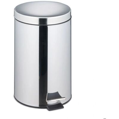 Relaxdays Cubo de Basura de Acero Inoxidable 20L con Pedal Relaxdays Cubo de Basura de Acero Inoxidable 20L con Pedal