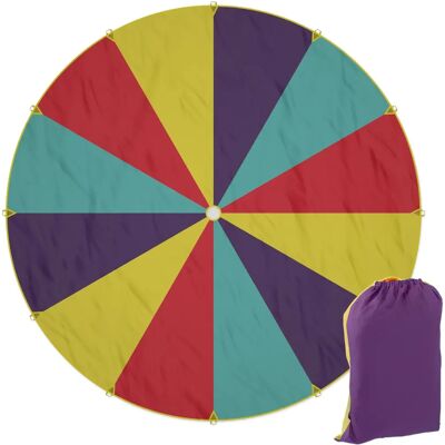 Relaxdays Spielzelt - Bunt, 6m Durchmesser, für 12 Kinder Relaxdays Spielzelt - Bunt, 6m Durchmesser, für 12 Kinder