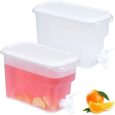 Relaxdays 10050392 White 3 L Drink Dispenser - Drink Dispenser Relaxdays 10050392 White 3 L Drink Dispenser - Drink Dispenser
