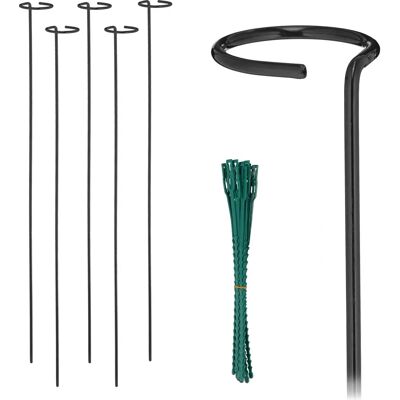 Relaxdays Plantensteunen - Set van 6 Relaxdays Plantensteunen - Set van 6
