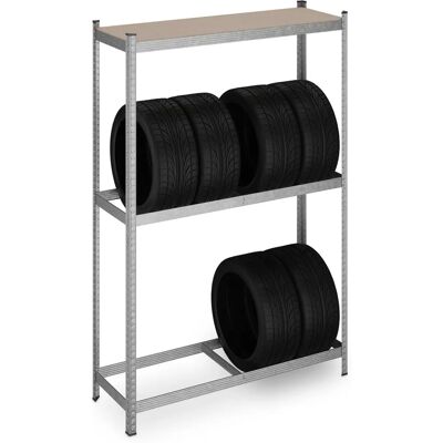 Relaxdays - Estantería para 8 Neumáticos - 180 x 120 x 40 cm - 795 kg - Storage Rack Relaxdays - Estantería para 8 Neumáticos - 180 x 120 x 40 cm - 795 kg - Storage Rack